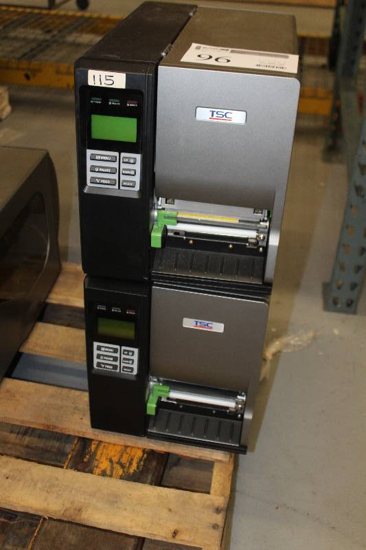 lot 96 image: Lot of (2) TSC Computer Label Printers