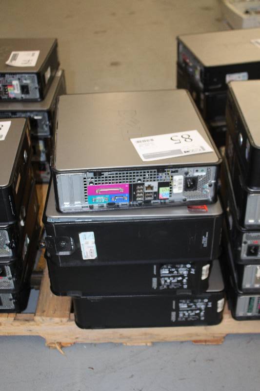 lot 85 image: Lot of (4) Dell Optiplex Desktop Computers