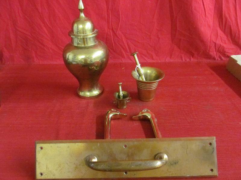 lot 124 image: brass