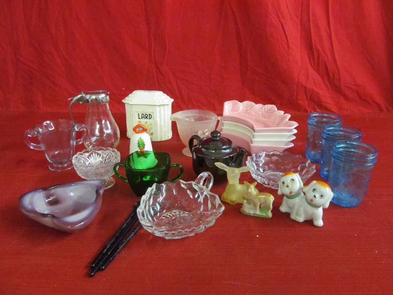 lot 129 image: glassware