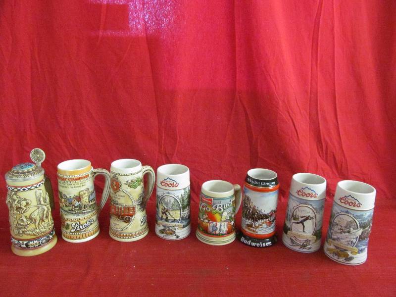 lot 155 image: beer steins