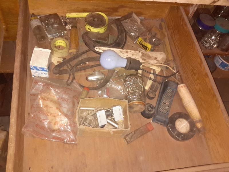 lot 89 image: 2 Drawers of Misc. Hardware items as pictured.. Bring your own boxes
