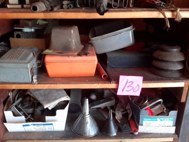 lot 130 image: Everything on the shelf.. Bring your own boxes