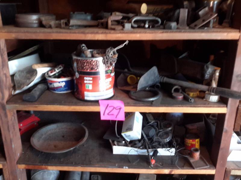 lot 129 image: Everything on the shelf.. Bring your own boxes