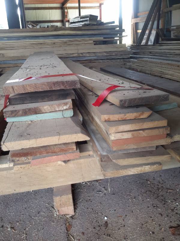 lot 195 image: Rough Cut Ash Wood