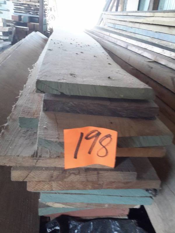 lot 198 image: Rough Cut Ash Wood