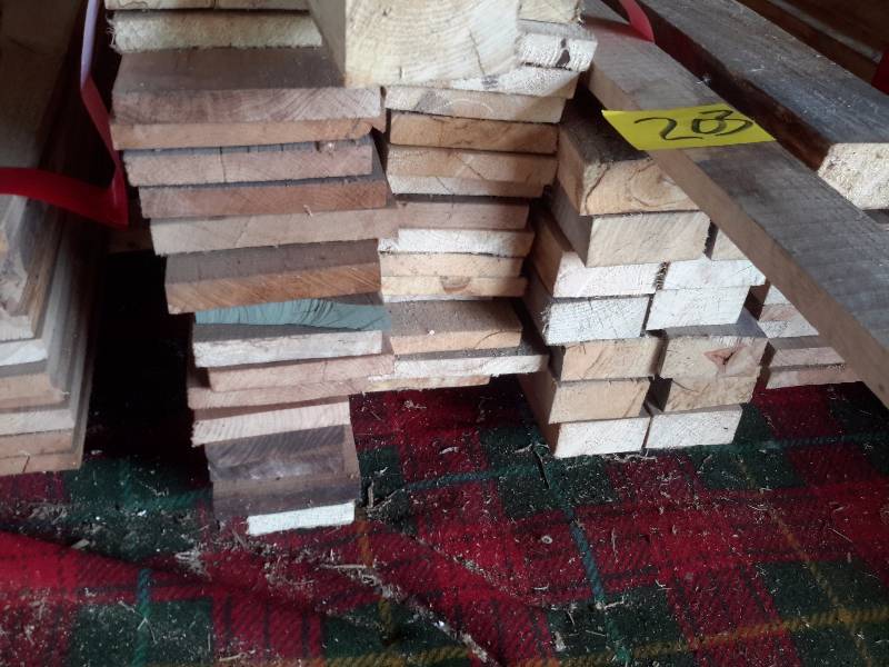 lot 203 image: Rough Cut Ash and Poplar Wood