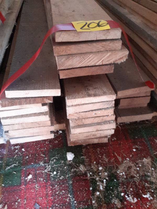 lot 206 image: Rough Cut Ash Wood