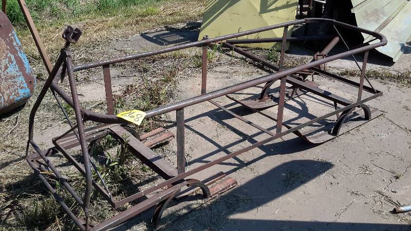 lot 268 image: Snowmobile Sleigh Frame