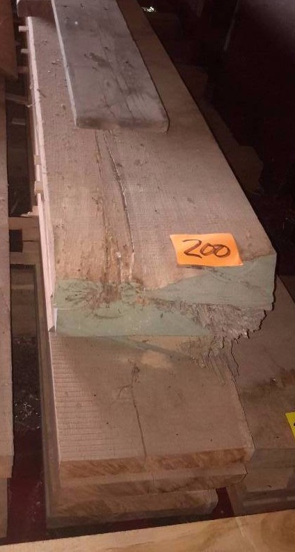 lot 200 image: Rough Cut Ash Wood