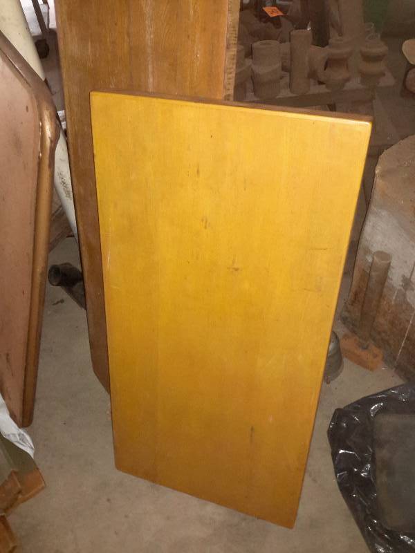 lot 342 image: 2 Pieces of  Butcher Block wood..