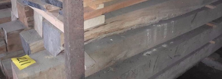 lot 211 image: Rough Cut Timbers