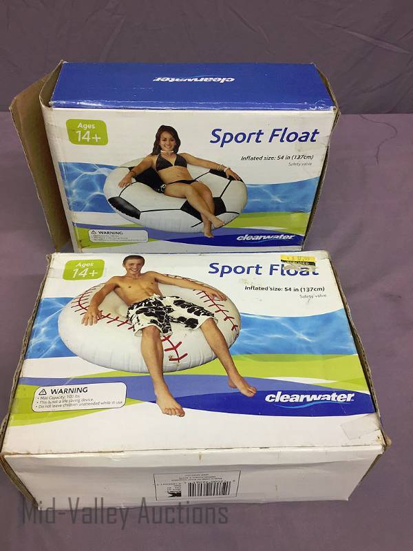 2 pool floats