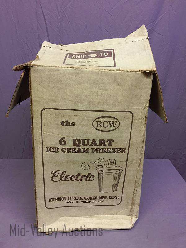 6 quart ice cream maker