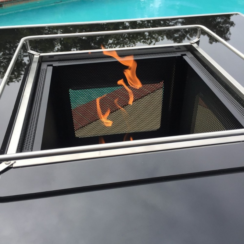 lot 1 image: Brand new Bali Milano Bar  Fire Table