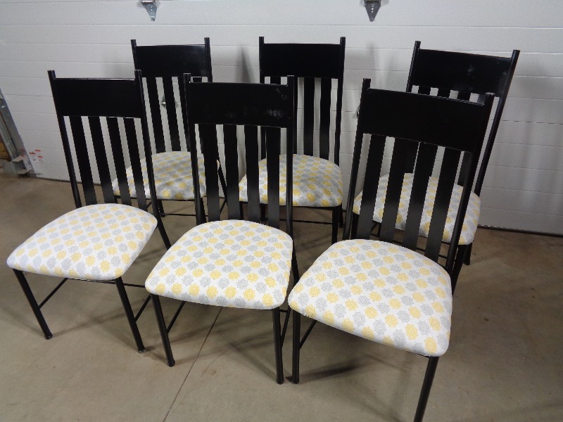 lot 101 image: 6 Metal Chairs