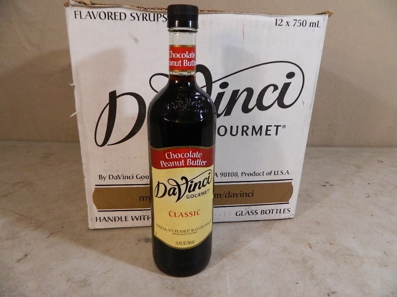 lot 188 image: 9 New Bottles of DaVinci Syrup