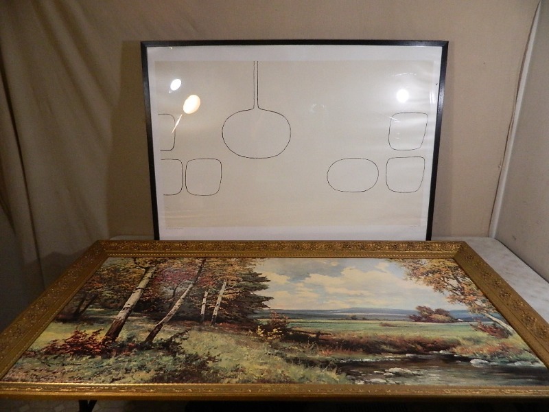 lot 198 image: 2 LARGE Pictures