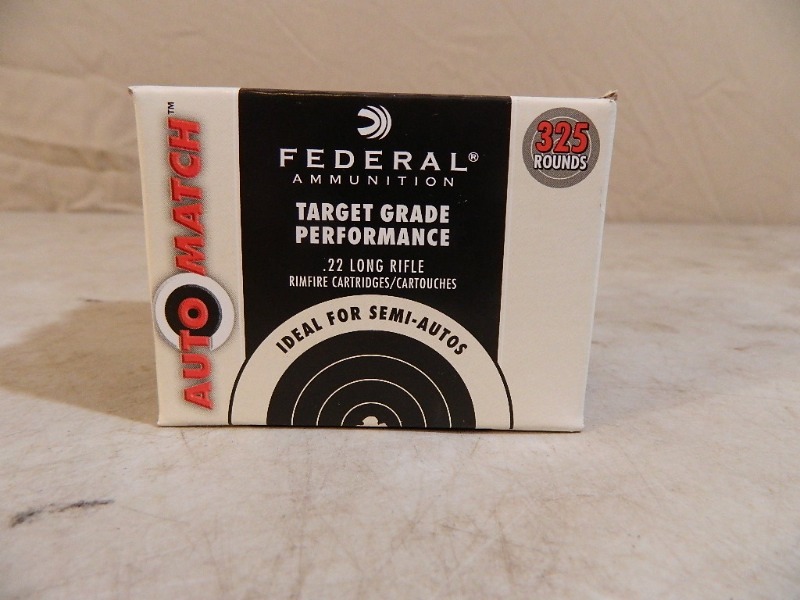 lot 12 image: Federal .22 LR Ammo