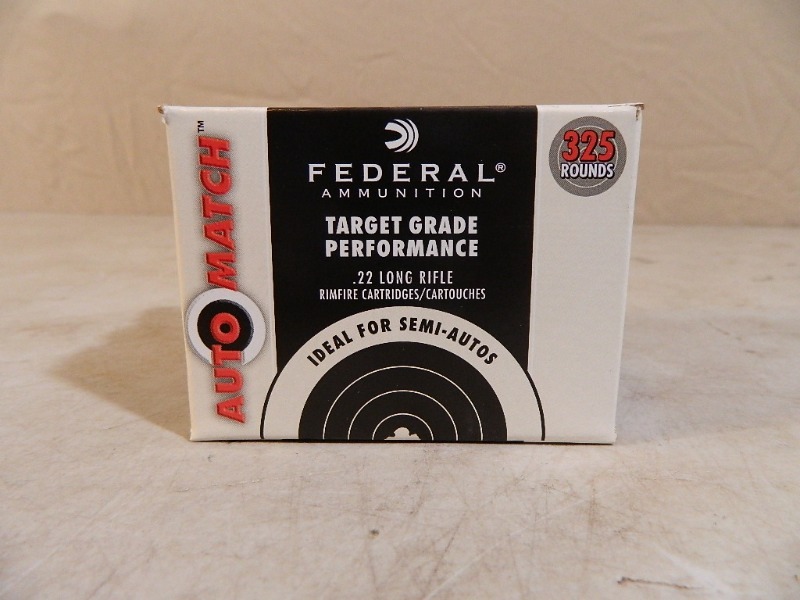 lot 14 image: Federal .22 LR Ammo