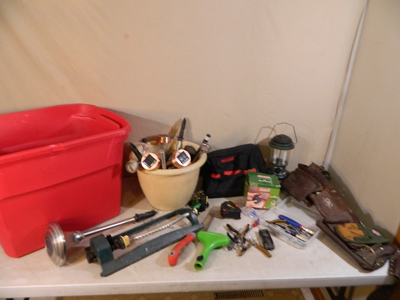 lot 47 image: Tools, Yard Lights, Camping, and More