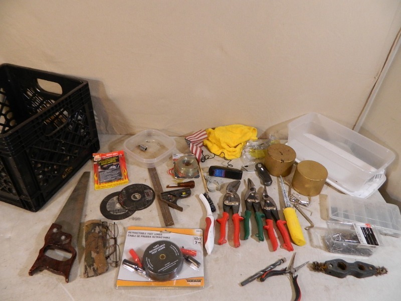 lot 51 image: Tools, Hardware, and More