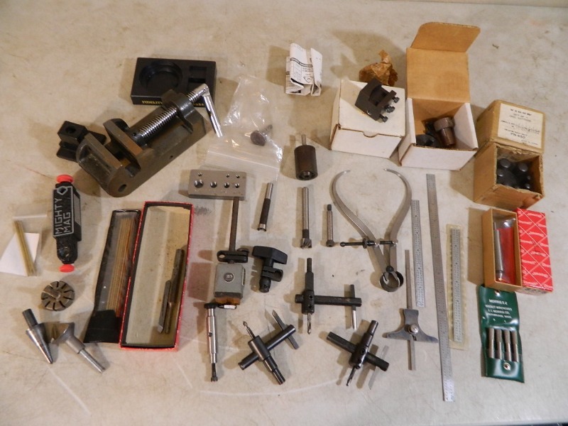 lot 71 image: Machinist Tools and Accessories