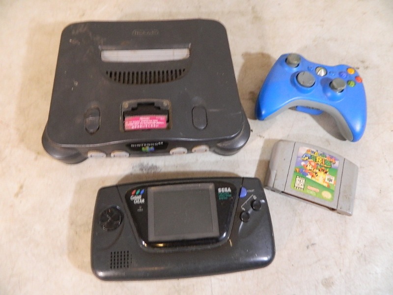 lot 87 image: N64, Sega Game Gear, and More