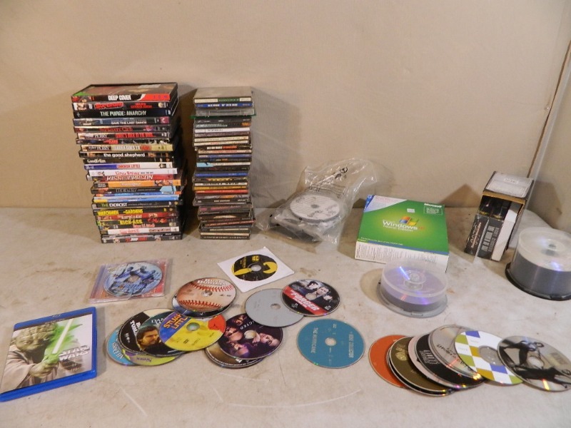 lot 90 image: Cds, DVDs, and More