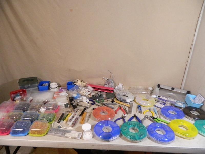 lot 161 image: Beading Supplies and More