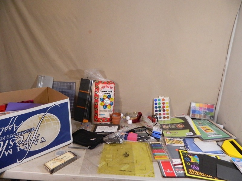 lot 164 image: Scrapbooking and Craft Items