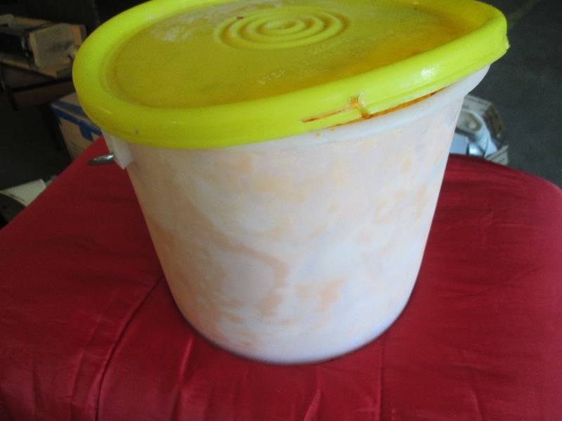 lot 26 image: 5 Gallon Bucket of Cheese Curds...