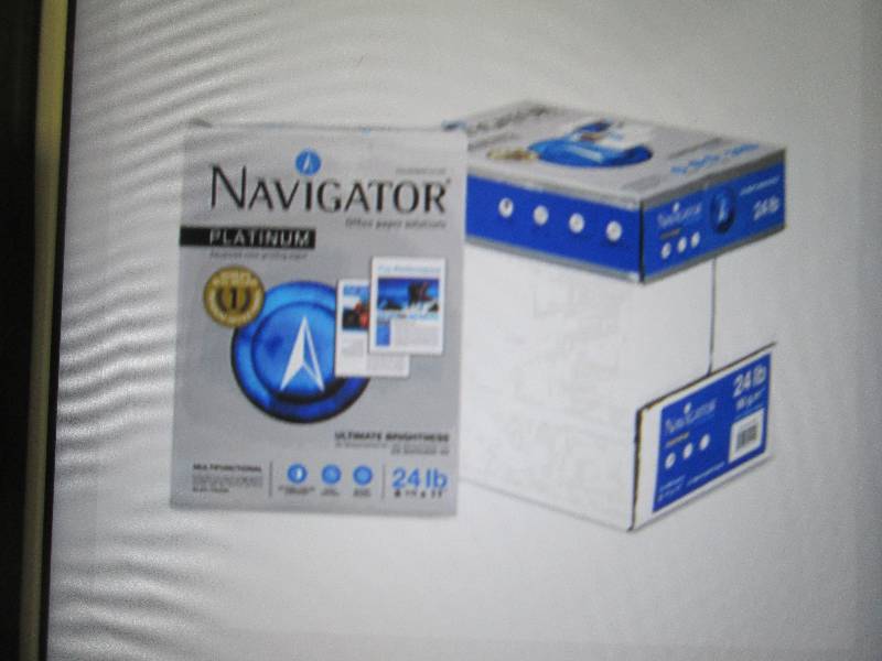 lot 44 image: Navigator Platinum Paper 8.5x 11 in...
