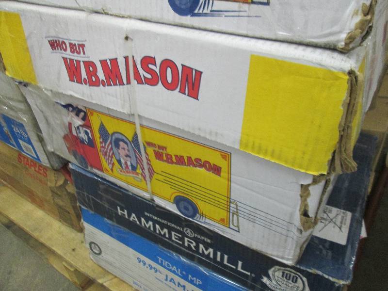 lot 47 image: Case of 5000 sheets 20lb W. B. Maso...