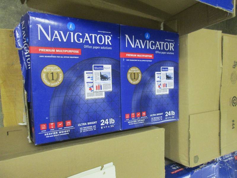 lot 57 image: Case of Navigator 24 lb Heavier Wei...