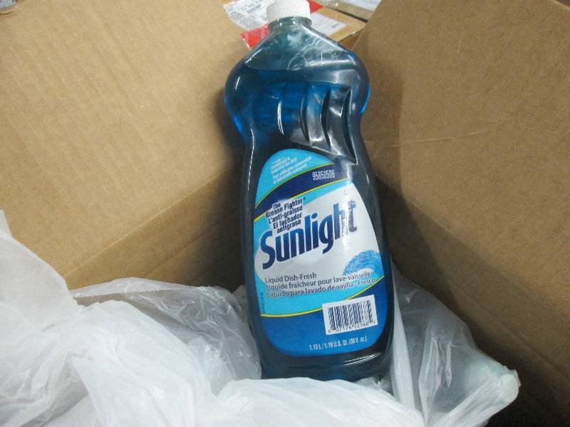 lot 77 image: Lot of 9 Sunlight Liquid Dish Soap ...