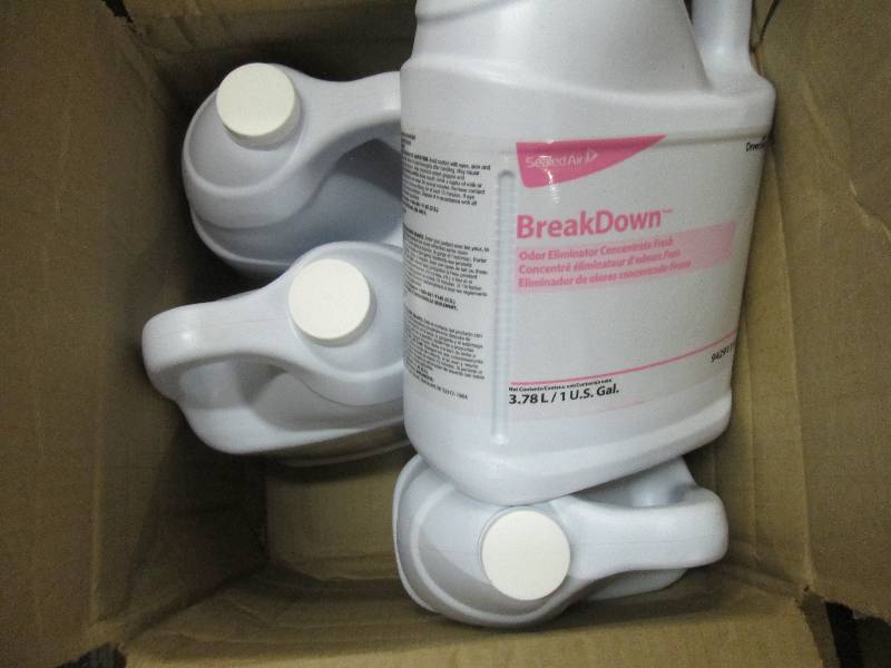 lot 80 image: 4 Gallons BreakDown Odor Eliminator...