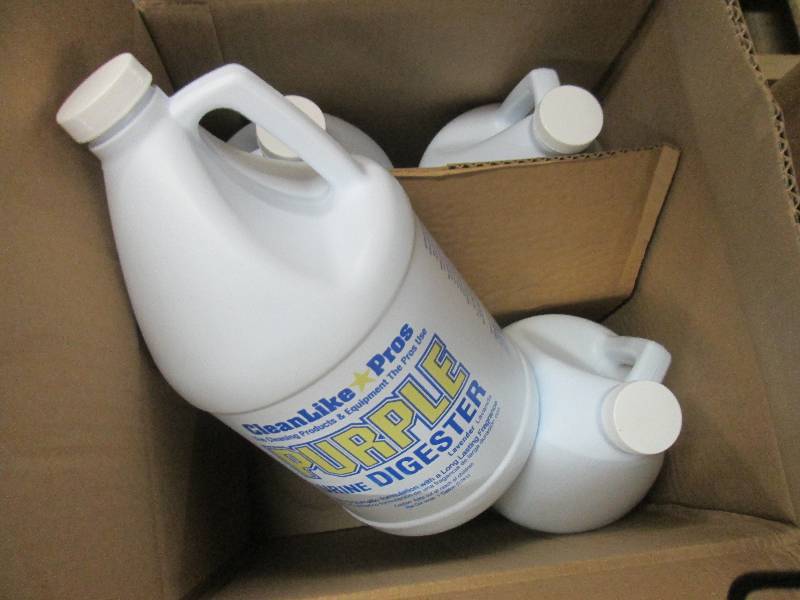 lot 81 image: 4 Gallons Purple Urine Digester...
