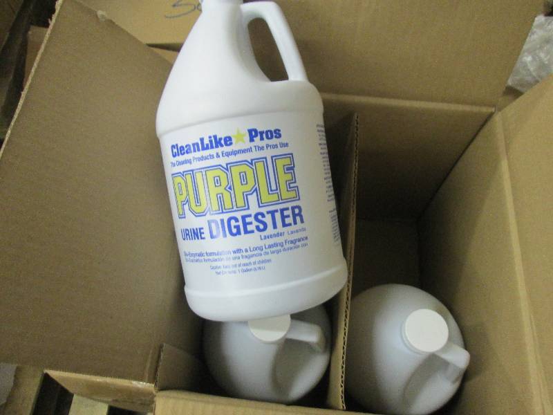 lot 83 image: 4 Gallons Purple Urine Digester...