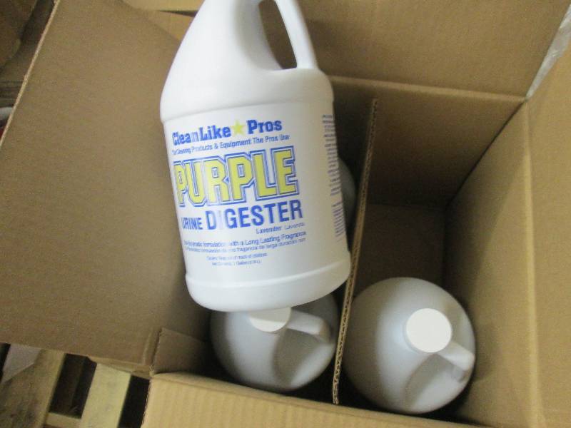 lot 84 image: 4 Gallons Purple Urine Digester...