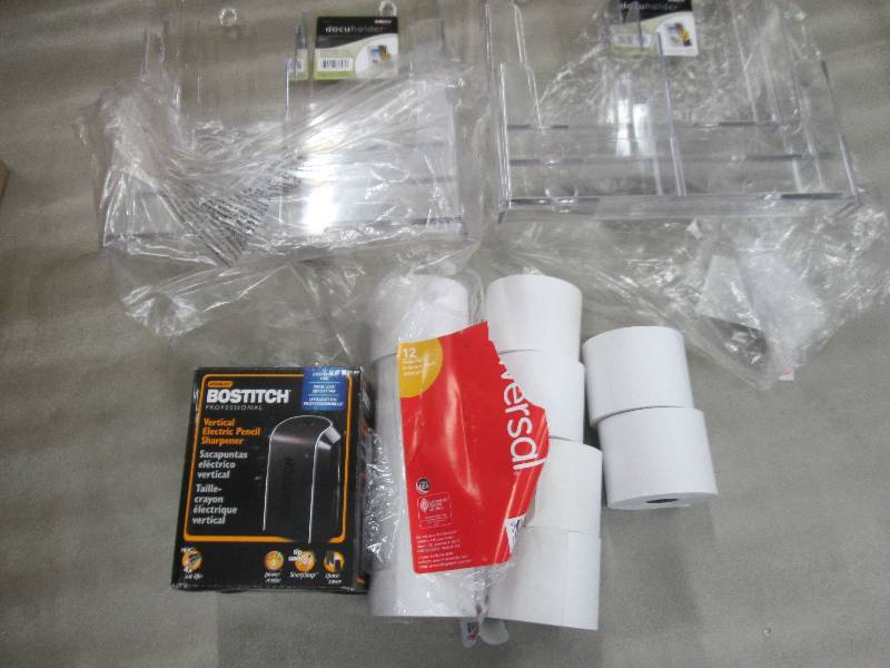 lot 112 image: 2 Leaflet DocuHolders( one damaged)...