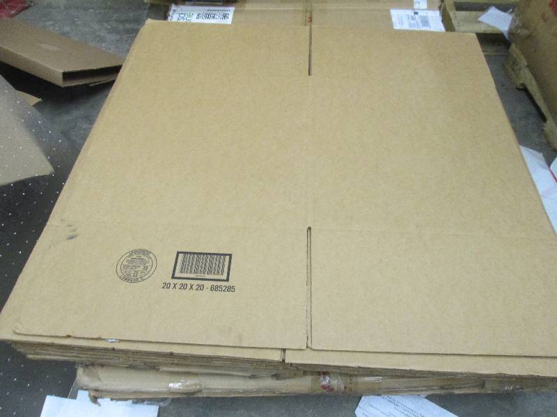 lot 130 image: Lot 10 20x20 x20 Boxes...