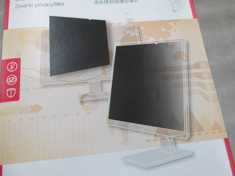 lot 139 image: 3M Black Display Privacy Filter 24 ...