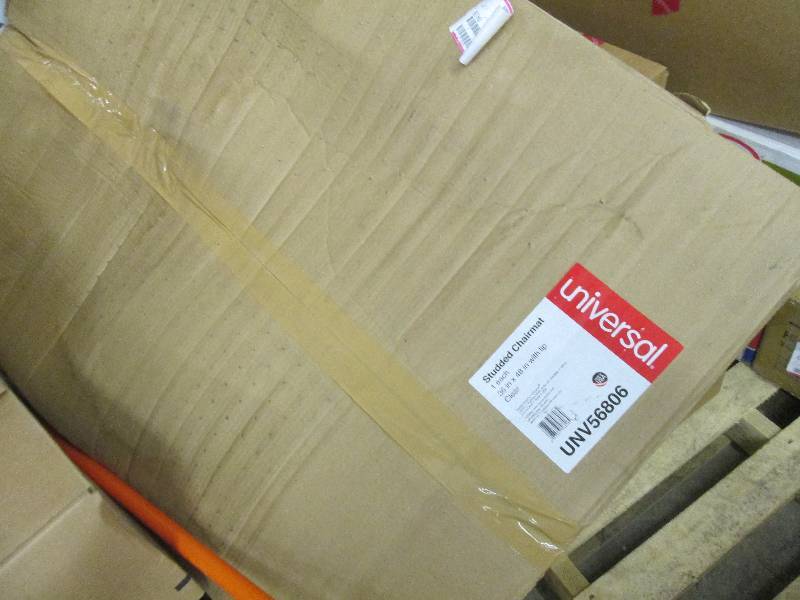 lot 151 image: Universal Cleated Chair Mat for low...