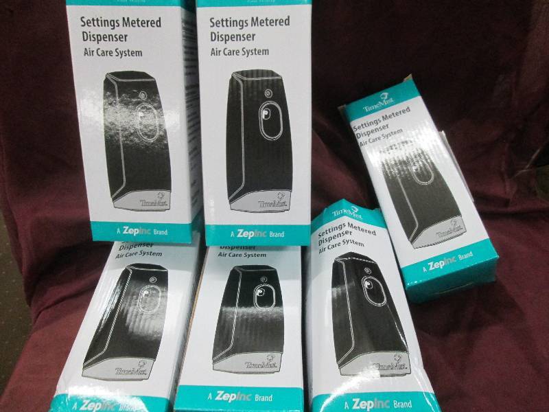 lot 158 image: Lot of 6 TimeMist Settings Fragranc...