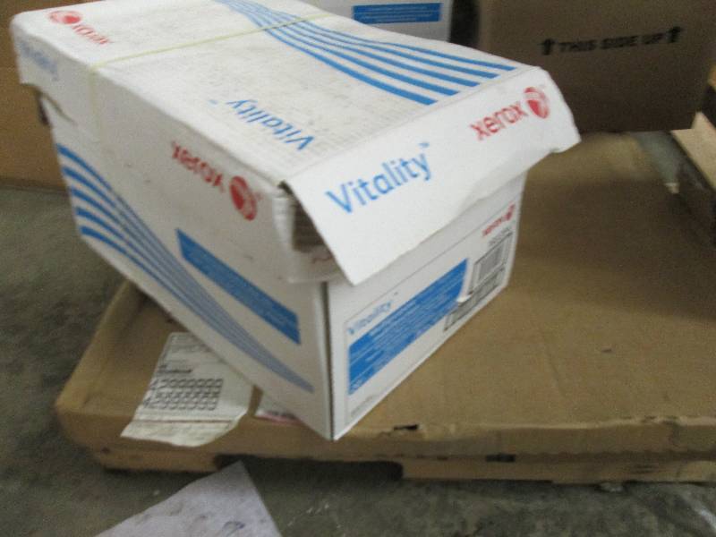 lot 165 image: Case of Xerox Vitality 8.5x11 inch ...