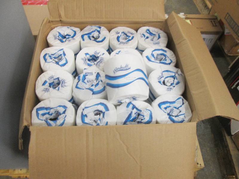 lot 181 image: Case of 48 Individual Rolls of Wind...