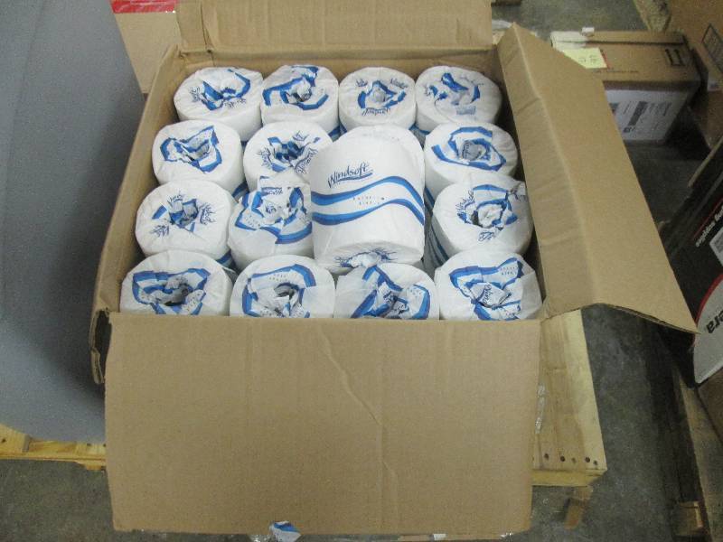 lot 182 image: Case of 48 Individual Rolls of Wind...