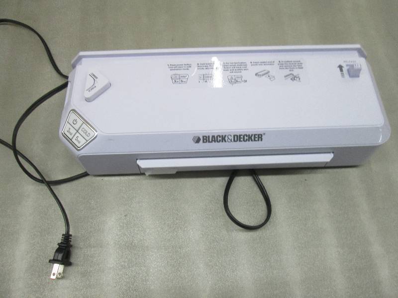 lot 197 image: Out of Box Black & Decker Laminater...