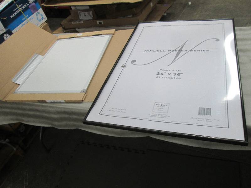 lot 224 image: 24x18 inch Dry Erase Board, 24x36 P...